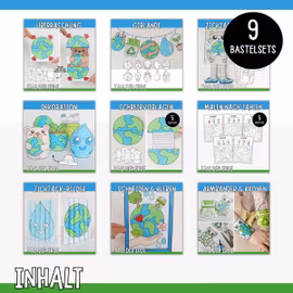 Tag der Erde - Das ultimative Bastelpaket zum Ausdrucken