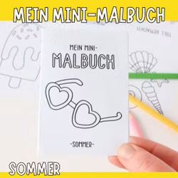 Mein Mini-Malbuch - Sommer