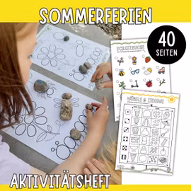 Sommerferien - Spiele, Basteln, Rätsel & Outdoor-Aktivitäten