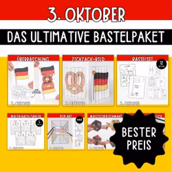 Nationaltags-Basteln - Das ultimative Bastelpaket zum Ausdrucken