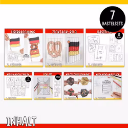 Nationaltags-Basteln - Das ultimative Bastelpaket zum Ausdrucken