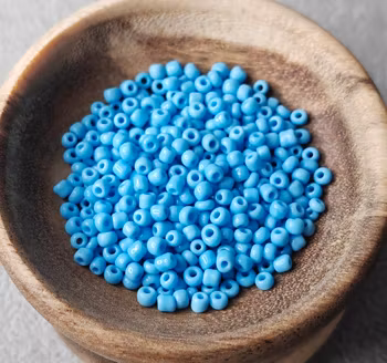 Seed beads - Pastell himmelsblå