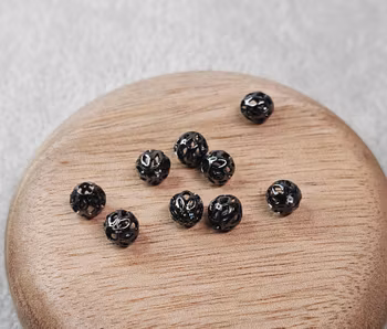 Mellandel penna - Gunmetal 6 mm