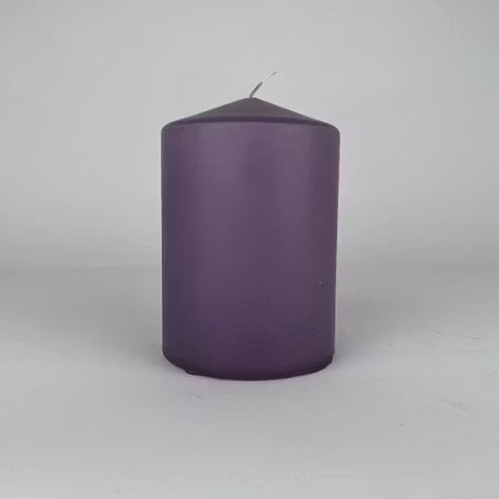 Blockljus - Blåbärsmjölk - Ø7.5X11 cm - 42h