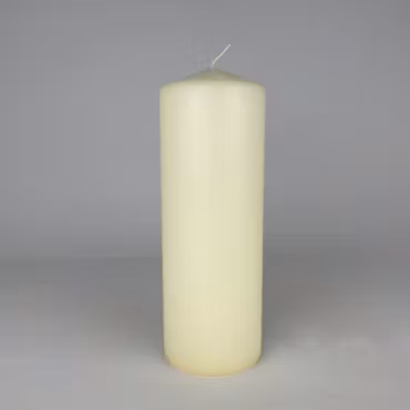 Blockljus - Elfenben - Ø7X20 cm - 76h