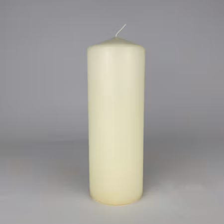 Blockljus - Elfenben - Ø7X20 cm - 76h