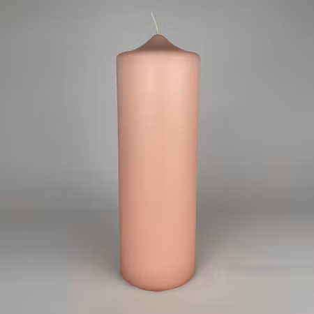 Blockljus - Dimrosa - Ø10X30 cm - 215h