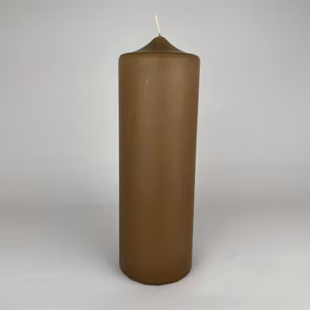 Blockljus - Beige - Ø10X30 cm - 215h