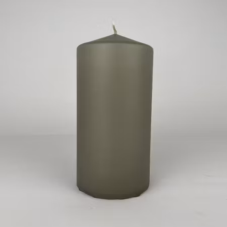 Blockljus - Kitt - Ø7.5X15 cm - 80h