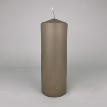 Blockljus - Lin - Ø7X20 cm - 76h