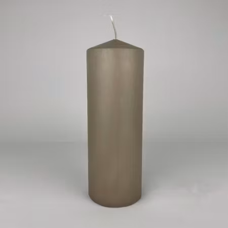 Blockljus - Lin - Ø7X20 cm - 76h