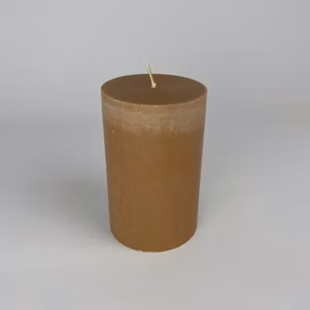 Blockljus Lyx - Beige - Ø7X11 cm - 46h
