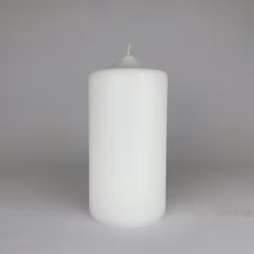 Blockljus - Vit - Ø10X20 cm - 140h