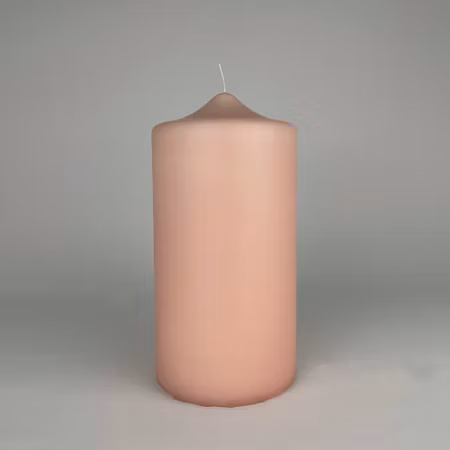 Blockljus - Dimrosa - Ø10X20 cm - 140h