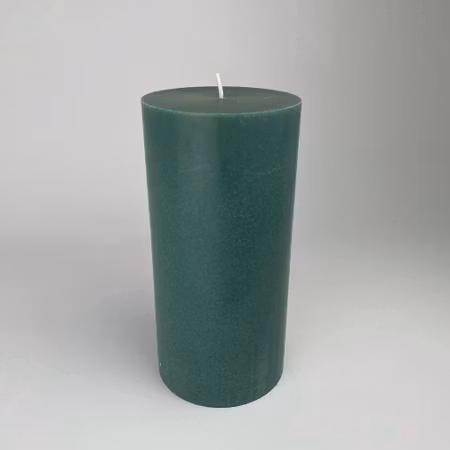 Blockljus Lyx - Antikgrön - Ø9.6X20 cm - 120h