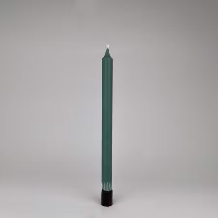 Kronljus - Antikgrön - 28 cm - 10h