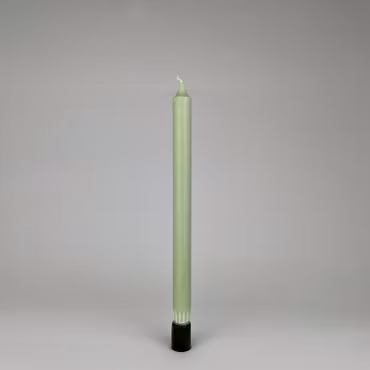 Kronljus - Ljusgrön - 28 cm - 10h
