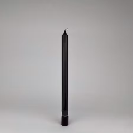 Kronljus - Svart - 28 cm - 10h