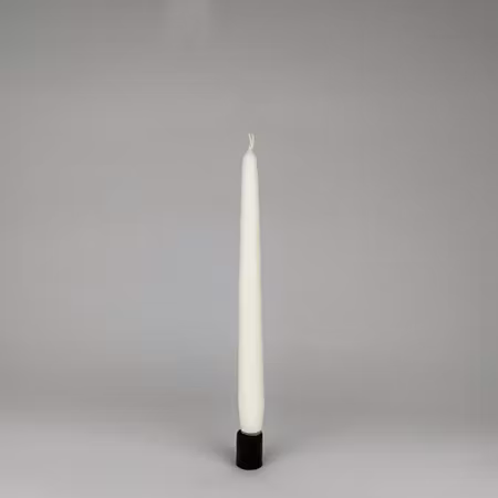 Antikljus - Vit - 25 cm - 7h