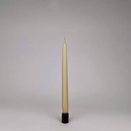 Antikljus - Ljusbeige - 25 cm - 7h