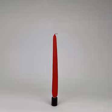 Antikljus - Mörkröd - 25 cm - 7h