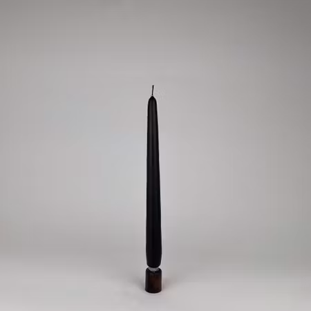 Antikljus - Svart - 25 cm - 7h