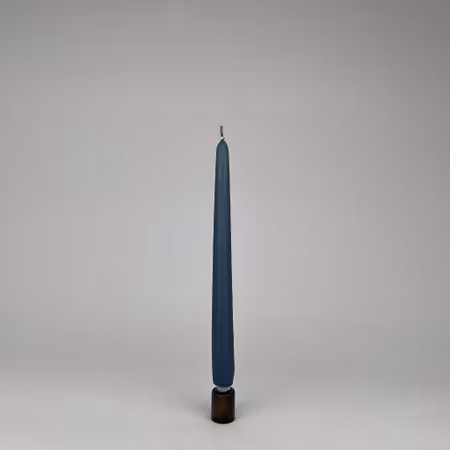 Antikljus - Gråblå - 25 cm - 7h