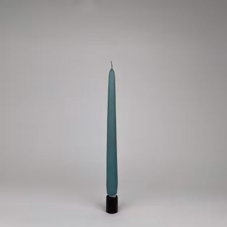 Antikljus - Duvblå - 25 cm - 7h