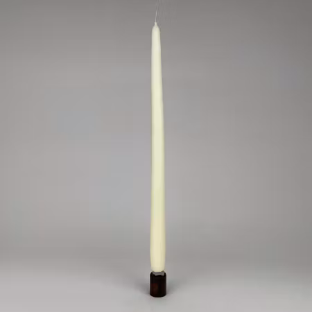 Antikljus - Elfenben - 35 cm - 10h