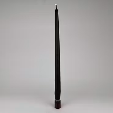 Antikljus - Svart - 35 cm - 10h
