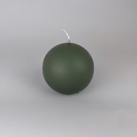 Klotljus - Antikgrön - Ø8 cm - 32h