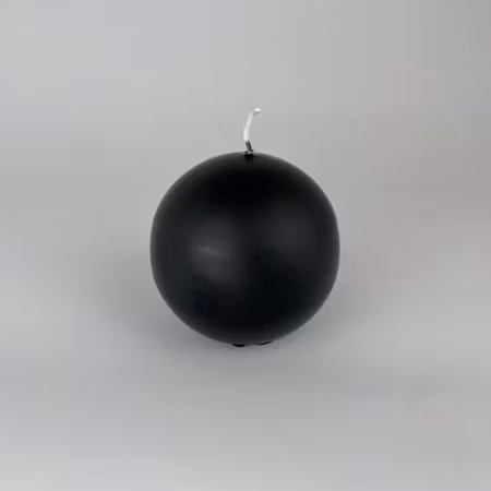 Klotljus - Svart - Ø8 cm - 32h