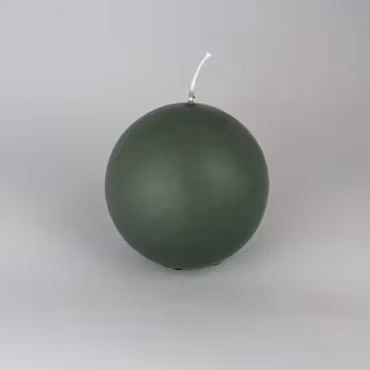 Klotljus - Antikgrön - Ø10 cm - 45h