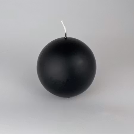 Klotljus - Svart - Ø10 cm - 45h