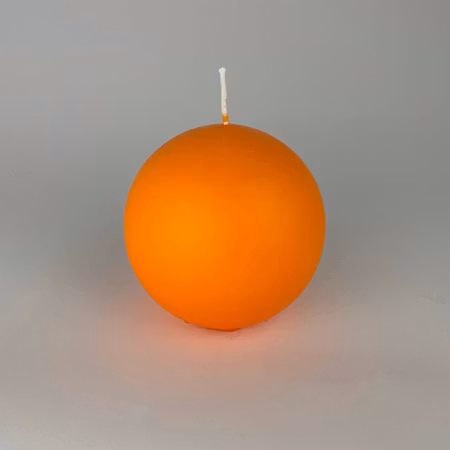 Klotljus - Apelsin - Ø10 cm - 45h