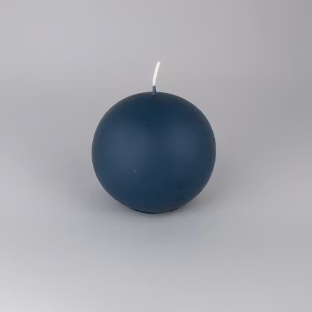 Klotljus - Gråblå - Ø8 cm - 32h