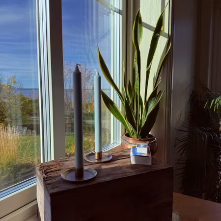 Kronljus - Is - 28 cm - 10h