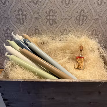 Vinterkrisp kronljus