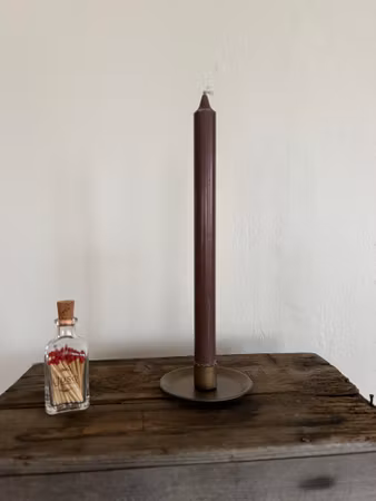 Kronljus - Mörk lin - 28 cm - 10h