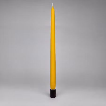 Antikljus - Gul - 35 cm - 10h