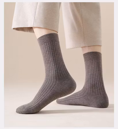 Varma Strumpor med marinoull - Natur