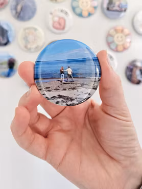 Personlige Buttons, 4-pakning