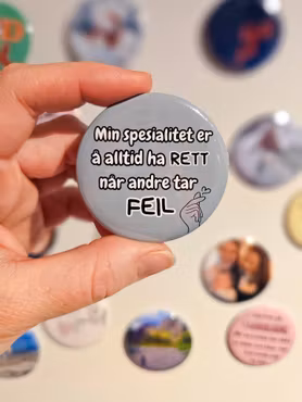 Magnetbuttons, Alltid rett