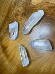 Bergkristall naturlig spets