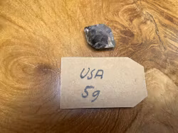 Herkimerdiamant dubbelt terminerad