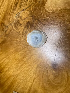 Stalaktit Blå Band Agat