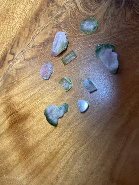 Vattenmelons Turmalin skiva