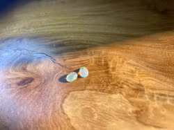 Par små transparenta Opal combochon från Australien