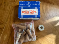 Rökelsekoner Nag Champa Earth