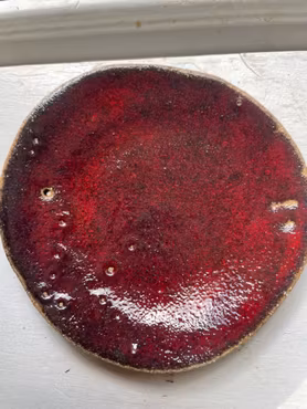 Rökelsehållare handgjord i keramik